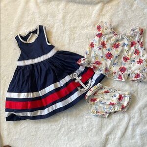 Nautical Dress and Gap Summer Set 12-18months
